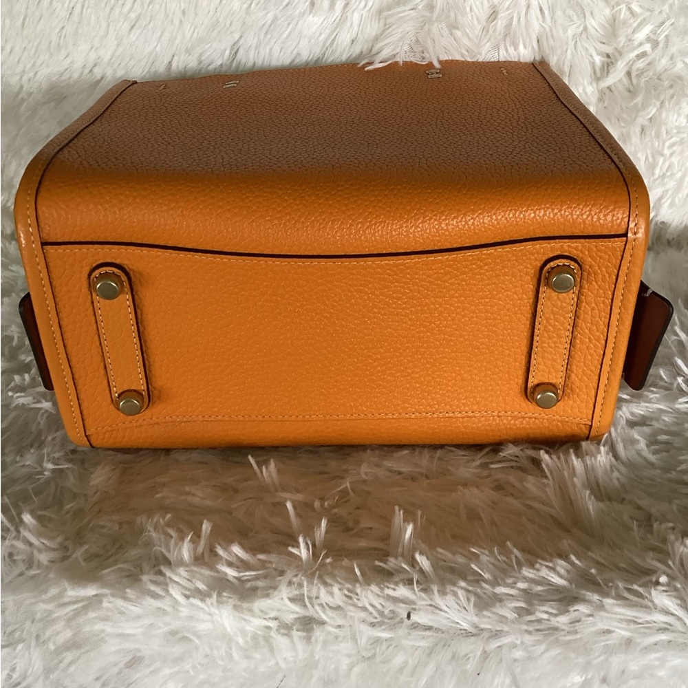 Coach Rogue 25" in Orange papaya color. - Picture 6 of 12